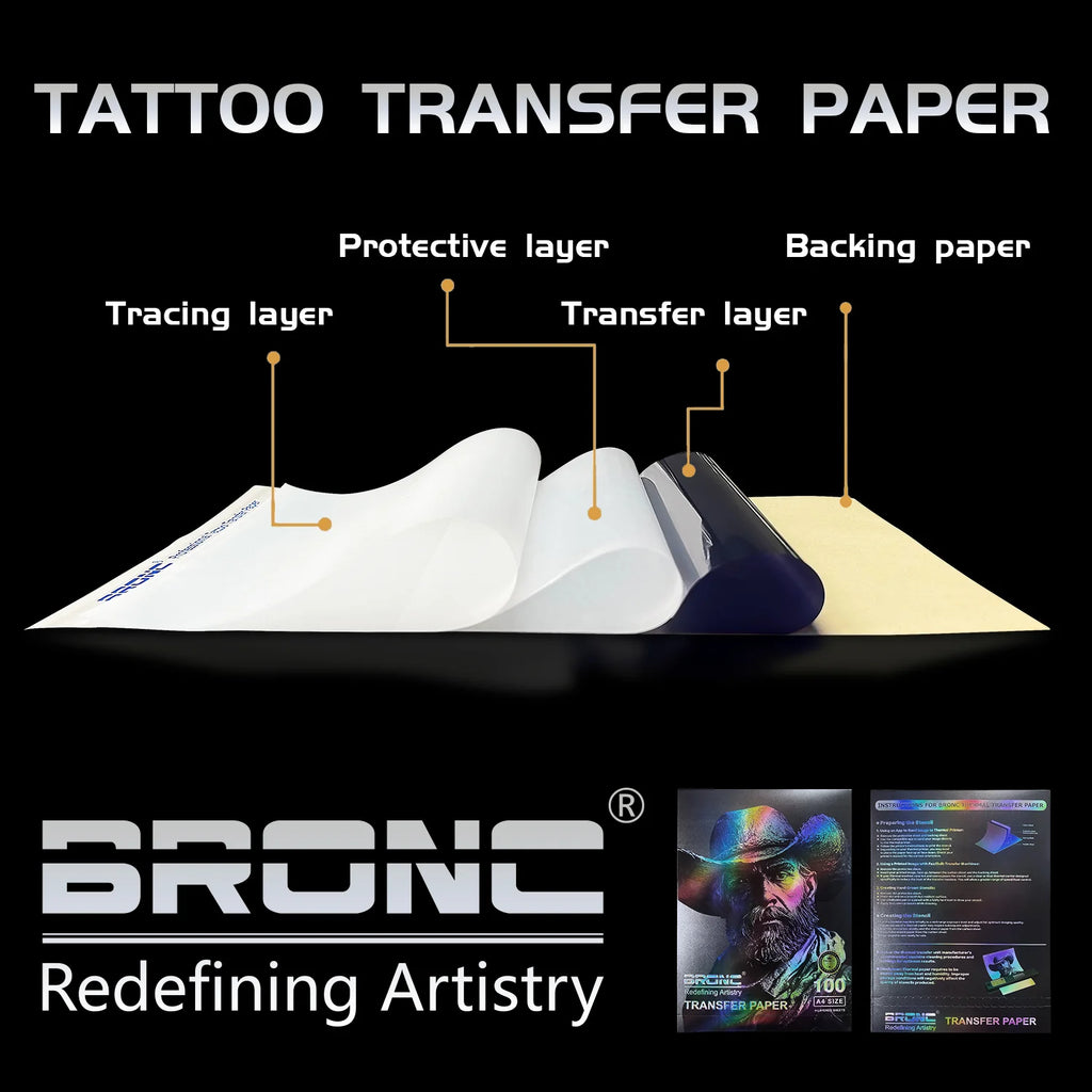 BRONC 4 LAYERED STENCIL PAPER