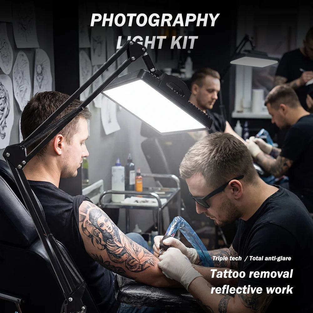 KIT D'ÉCLAIRAGE DE RÉFLEXION ET DE PHOTOGRAPHIE D'ÉLIMINATION DE L'ÉLIMINATION DU TATOUAGE INKSOUL®