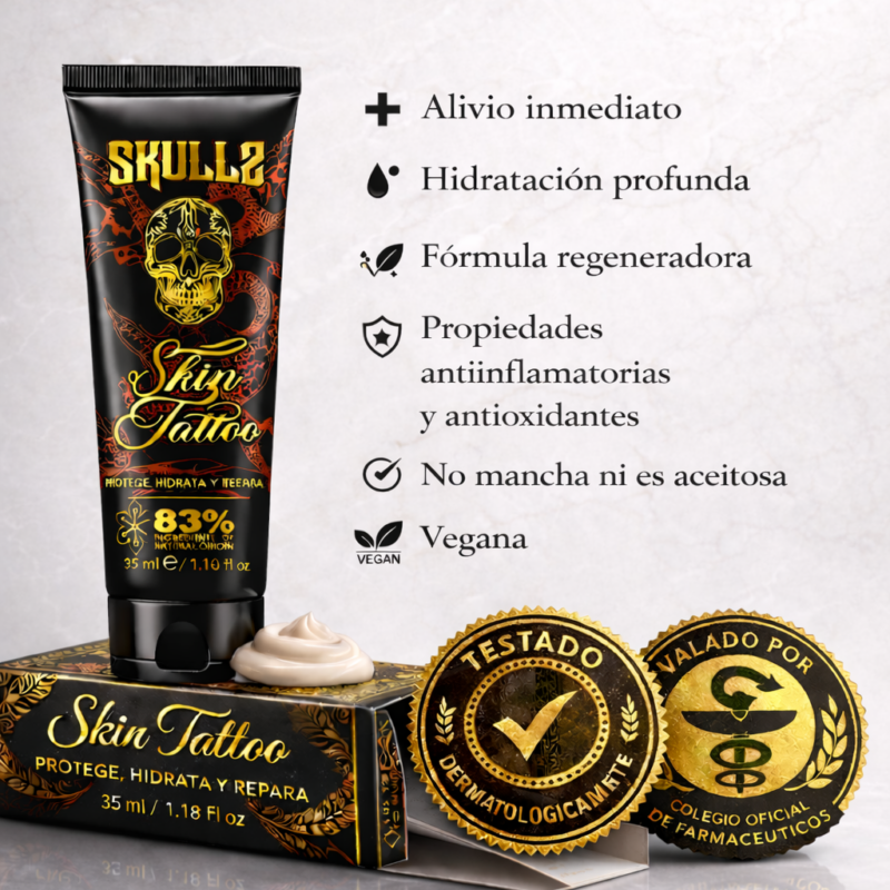 Skulls SKIN TATTOO DERMO CREAM 35ml