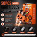 BIGWASP ENERGY RUBBER MAGNUM CARTRIDGES 50PCS