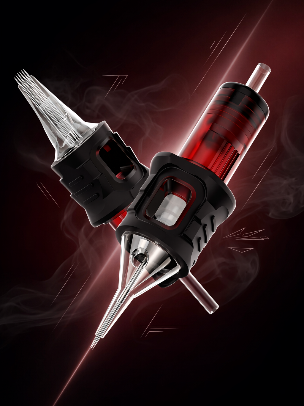 BraveStar Tattoo Cartridge Needles-Curved Magnum