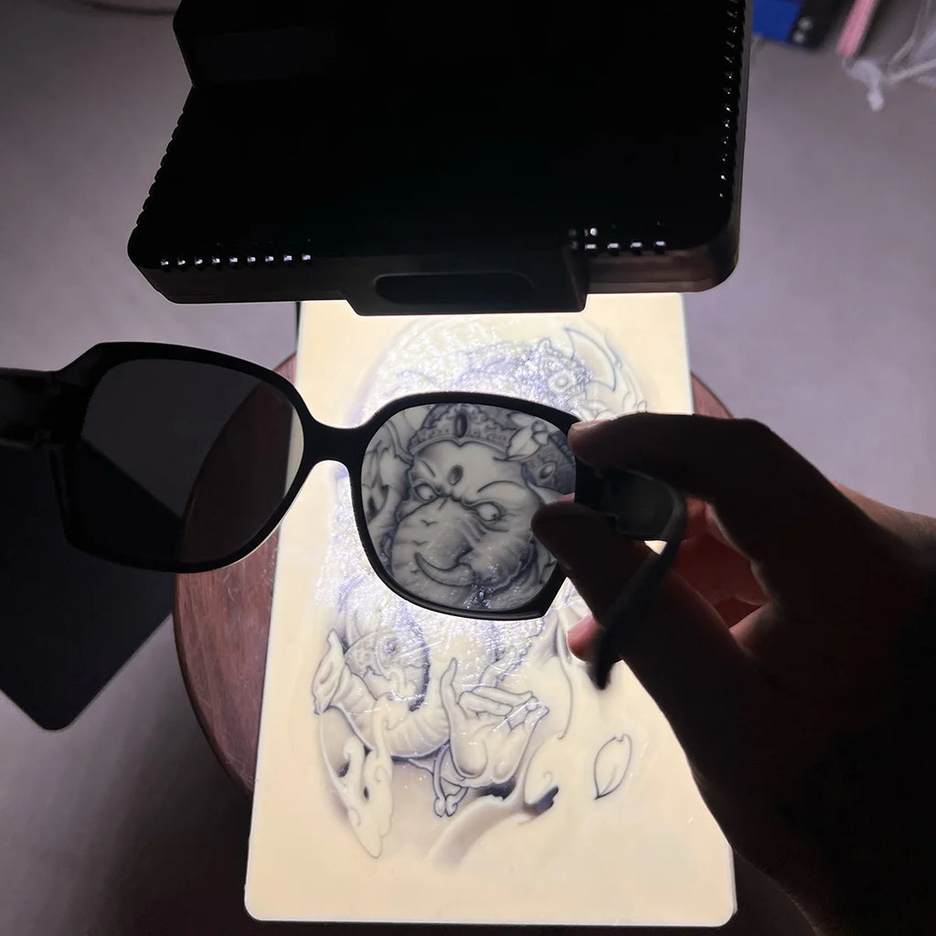 KIT D'ÉCLAIRAGE DE RÉFLEXION ET DE PHOTOGRAPHIE D'ÉLIMINATION DE L'ÉLIMINATION DU TATOUAGE INKSOUL®