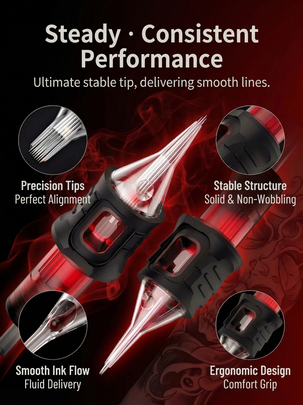 BraveStar Tattoo Cartridge Needles-Round Liner