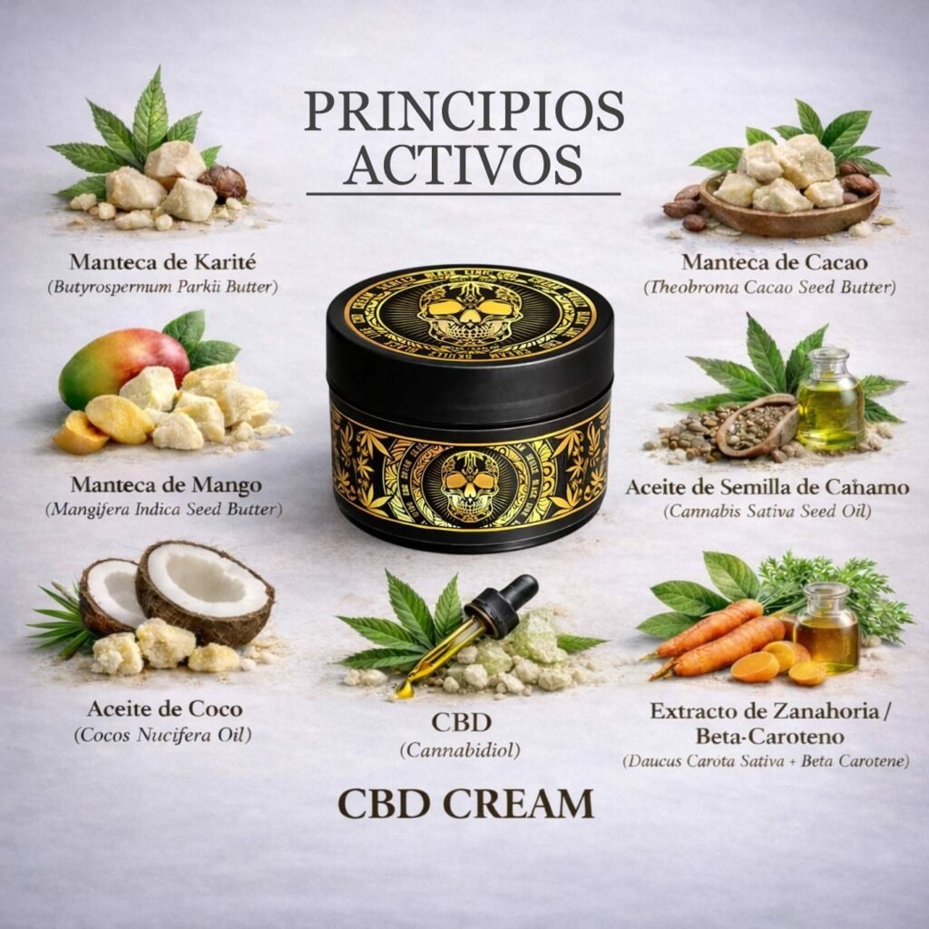 Skulls CREAM CBD