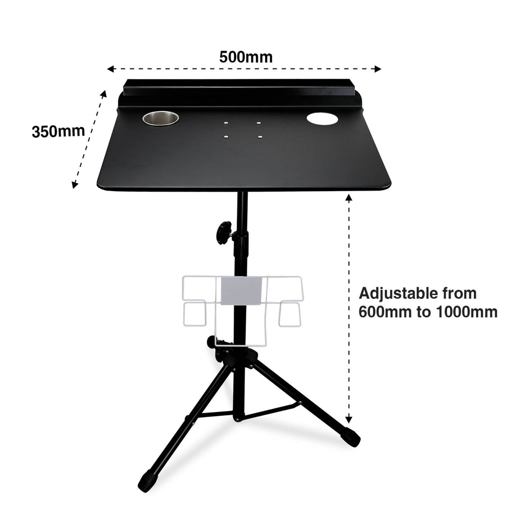 Table de travail pour tatouage 35x50 cm - hauteur réglable