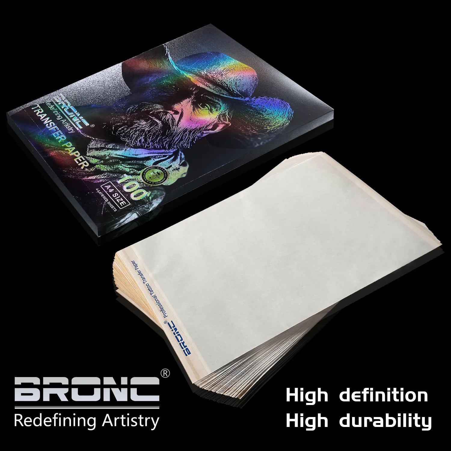 BRONC 4 LAYERED STENCIL PAPER