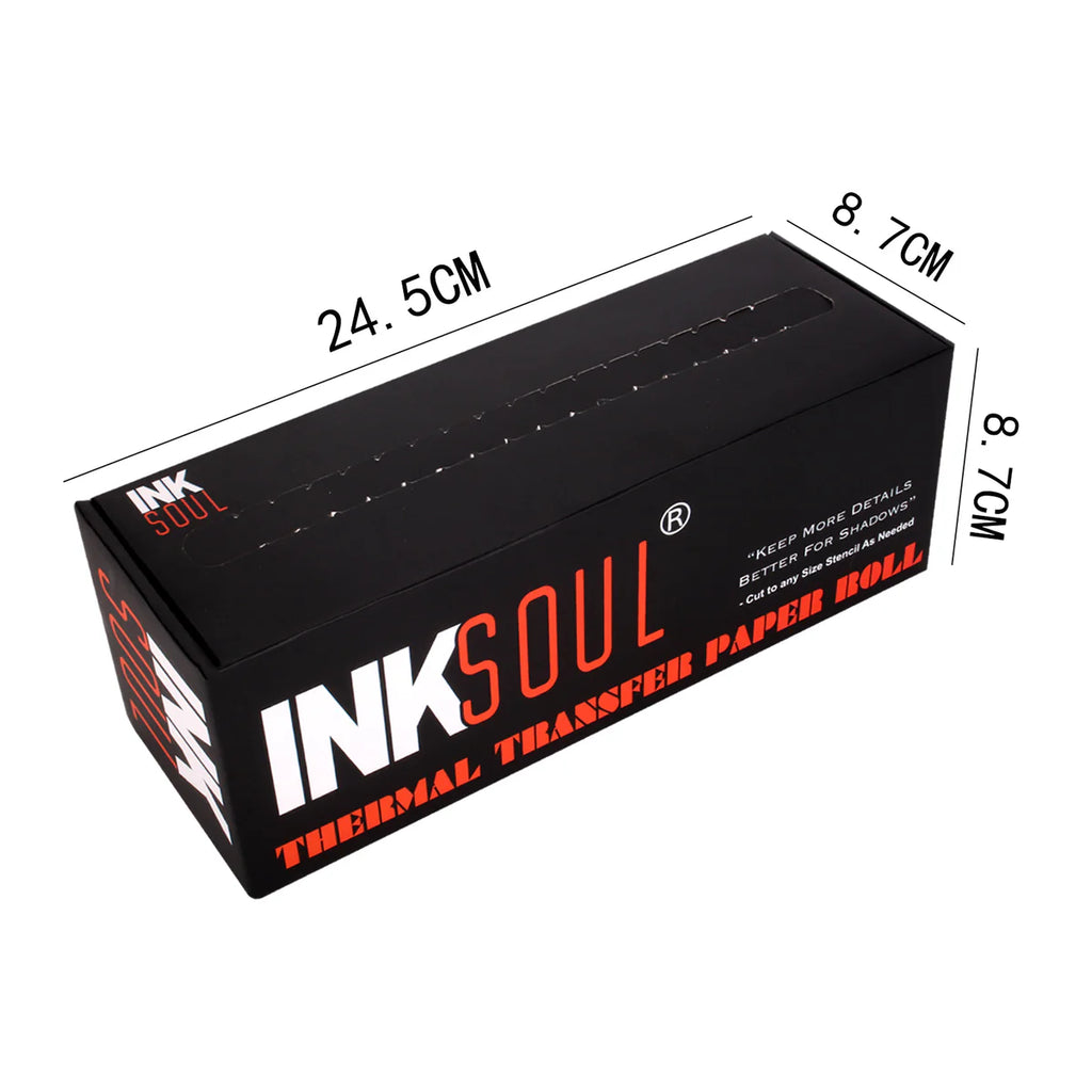 ROULEAU DE PAPIER DU POCHOIR INKSOUL® TATTOO 210 MM * 30M