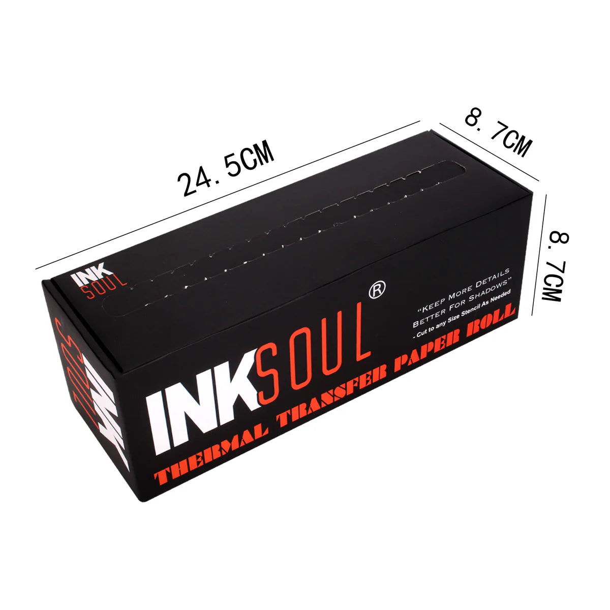 ROULEAU DE PAPIER DU POCHOIR INKSOUL® TATTOO 210 MM * 30M