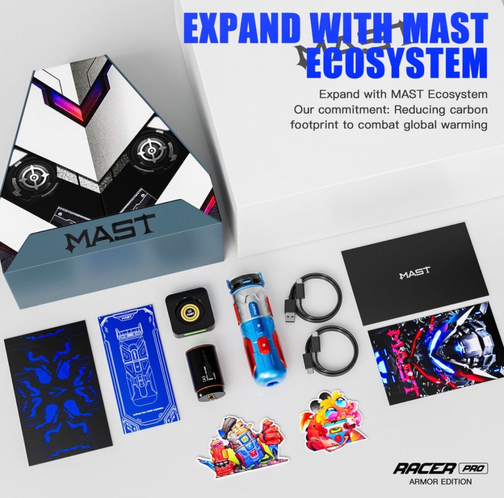 Dragonhawk Mast Racer Pro Armor Edition 2 Batteries