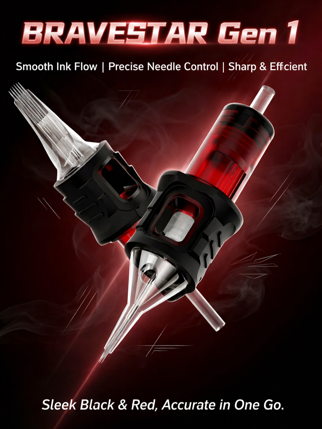 BraveStar Tattoo Cartridge Needles-Round Liner