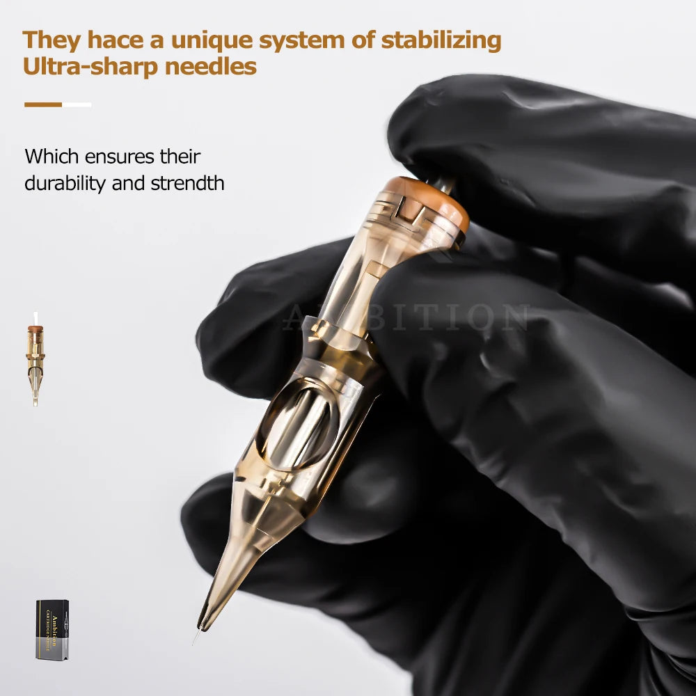 Ambition Premium Tattoo Cartridge Needle 20pcs 0.30mm RM