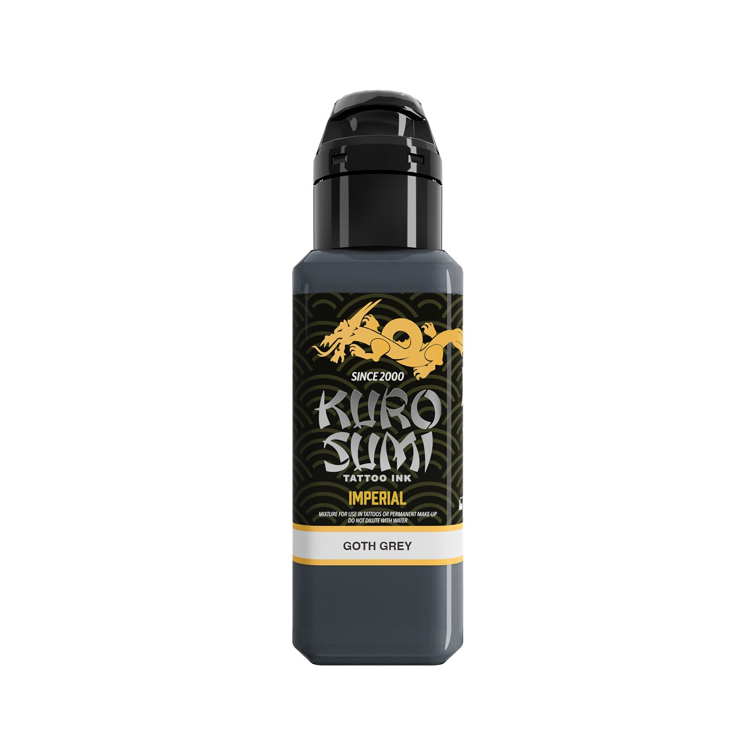 Kuro Sumi Imperial Tattoo Ink - Goth grey