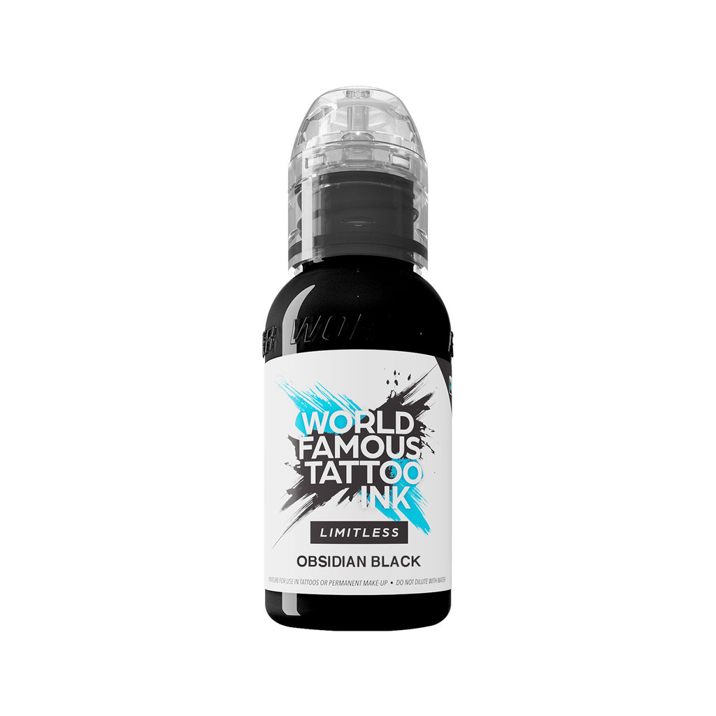 World Famous Limitless Tattoo Ink - Thomas Carli Jarlier Noire Ink Set v2 - 6x 30 ml