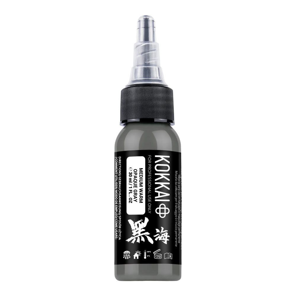 Kokkai Sumi Ink - Warm Opaque Grey - Medium