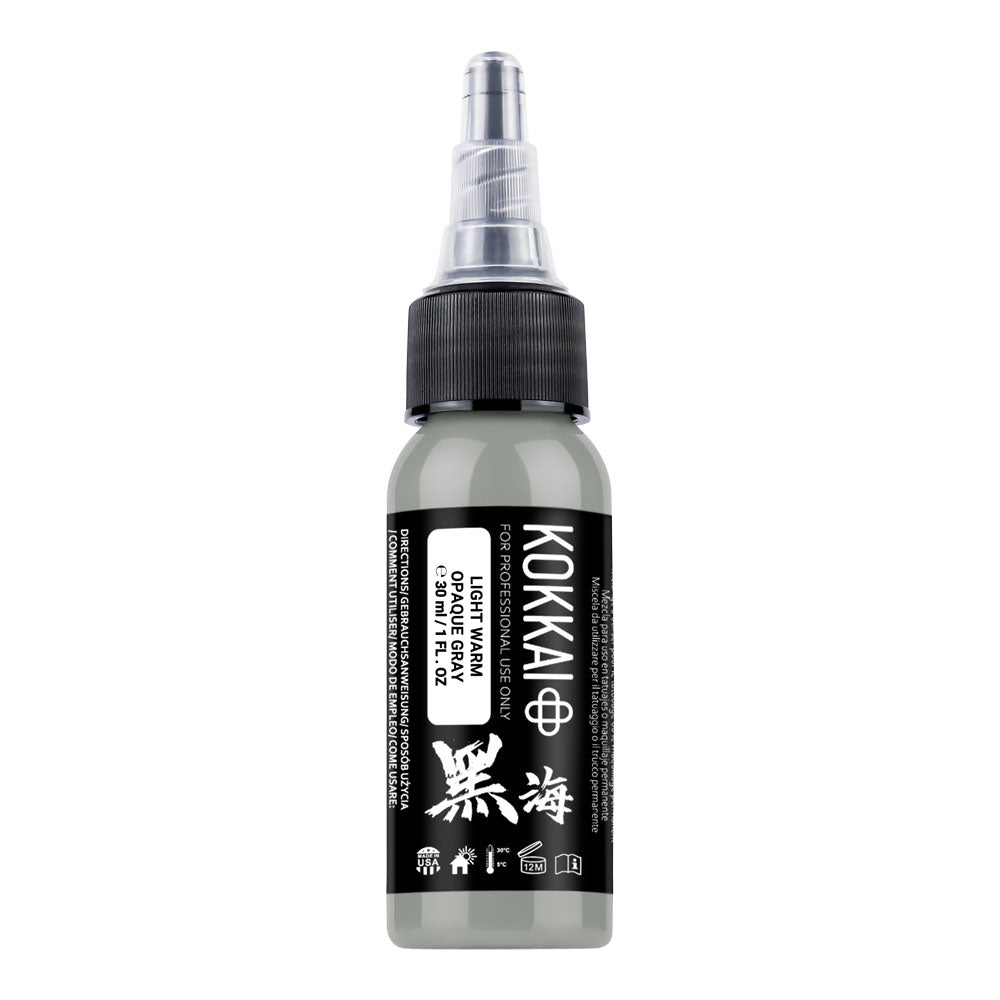 Kokkai Sumi Ink - Warm Opaque Grey - Light