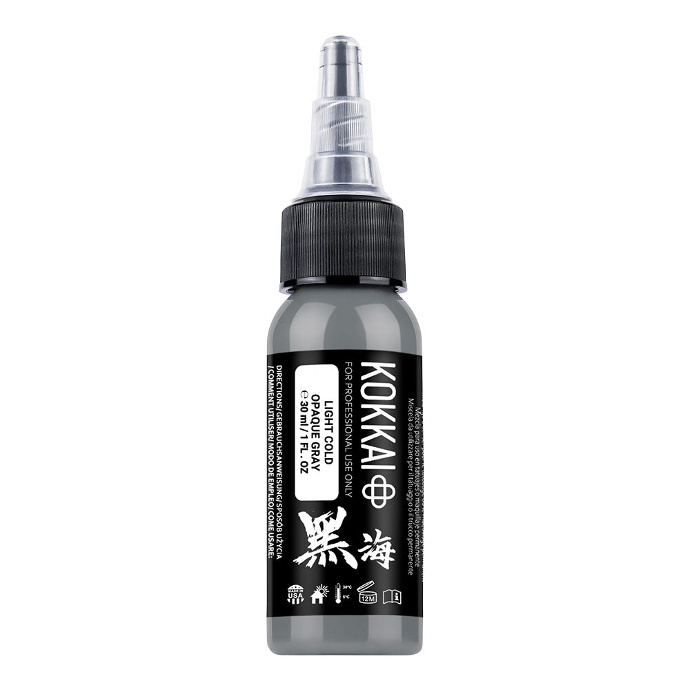 Kokkai Sumi Ink - Cool Opaque Grey - Light