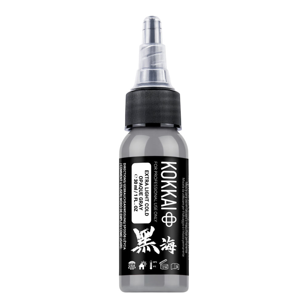 Kokkai Sumi Ink - Cool Opaque Grey - Extra Light