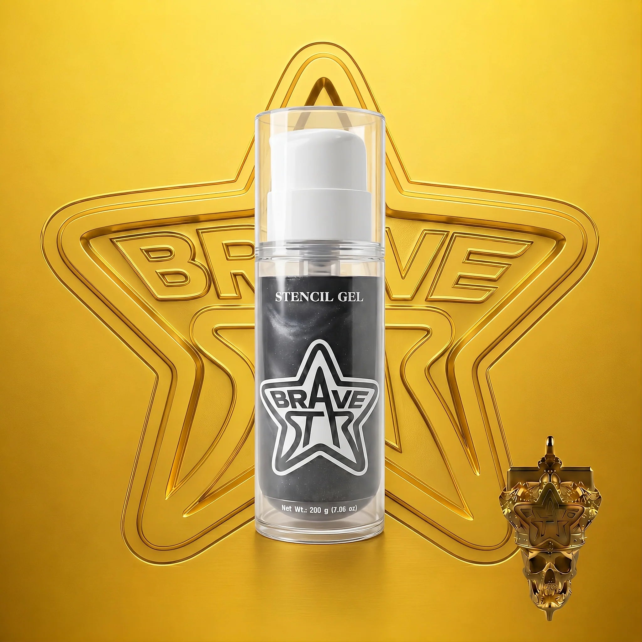 BraveStar Tattoo Stencil Transfer Gel 200ml