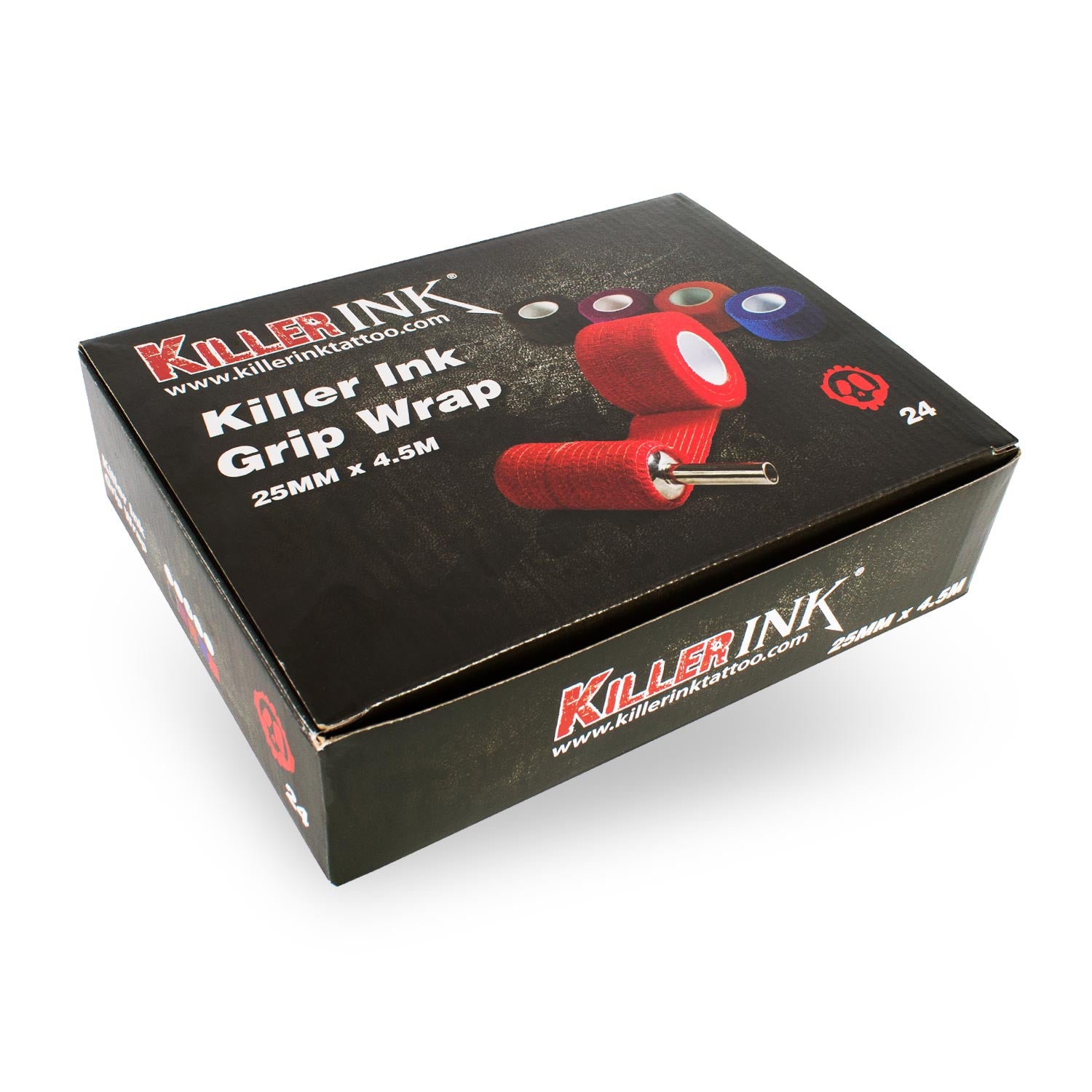 Killer Ink Grip Wrap (25 mm x 4,5 m) - Noir