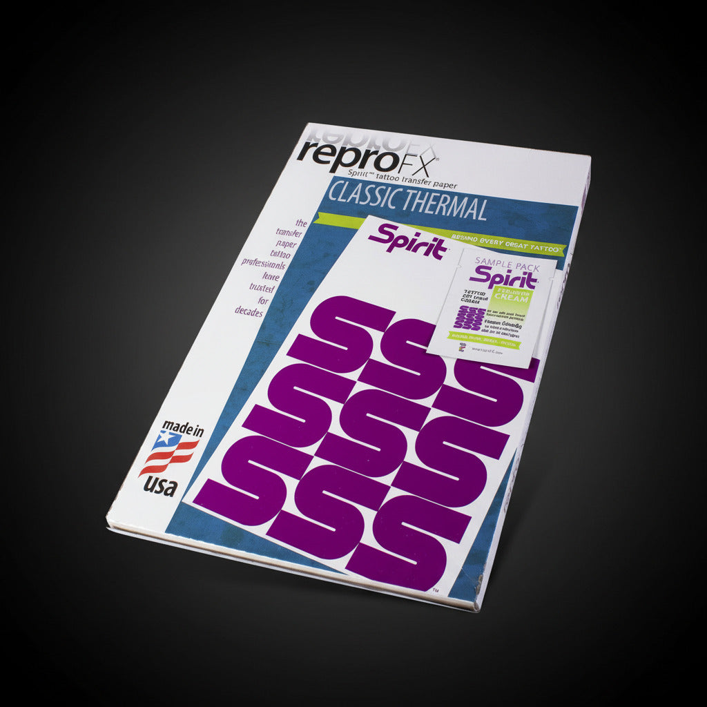 ReproFX Spirit Classic - Papier d'hectographe de copieur thermique violet (8,5" x 11") 100