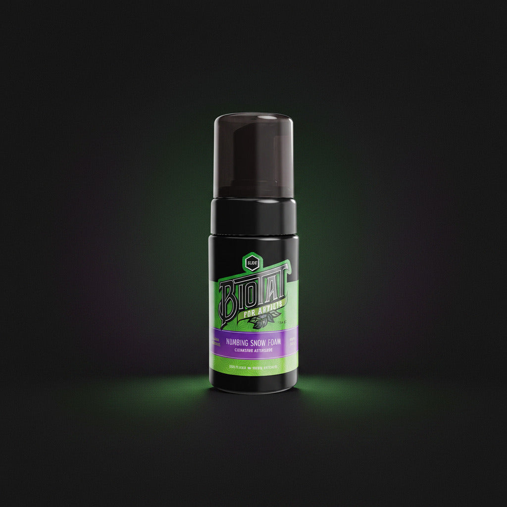 BIOTAT Numbing Snow Foam Aftercare Cleanser 100ml