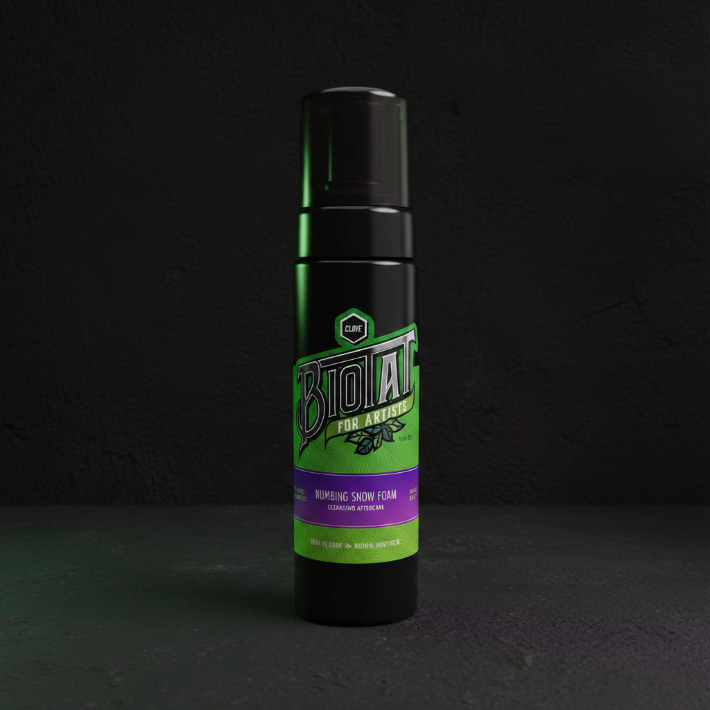 BIOTAT Numbing Snow Foam Aftercare Cleanser 200 ml
