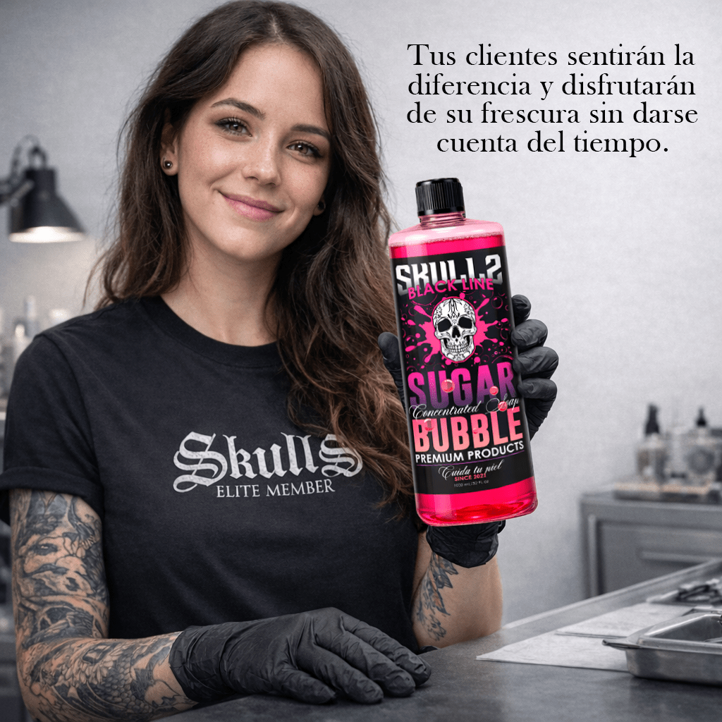 Skulls SUGAR BUBBLE SOAP