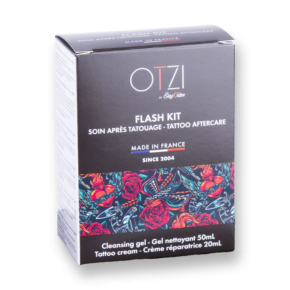 EASY TATTOO FLASH KIT (Crème 20 ml & Gel nettoyant 50 ml)