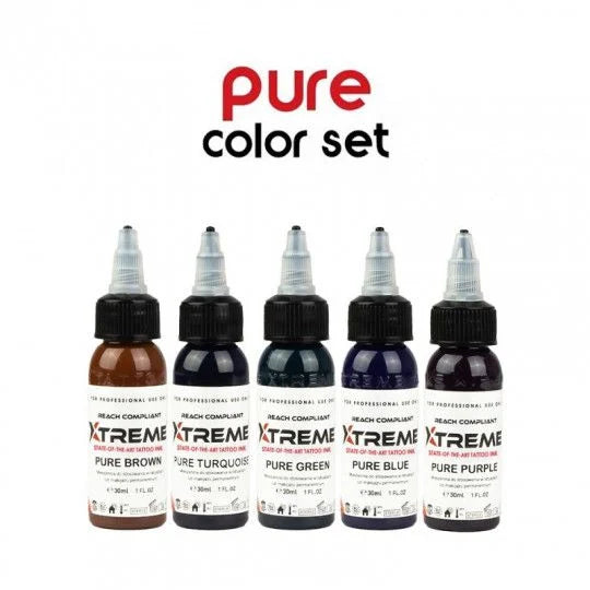Encres XTreme Ink - 5x30ml - PURE COLOR SET