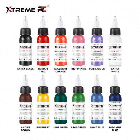 Encres XTreme Ink - 12x30ml - 12 COLOR SET