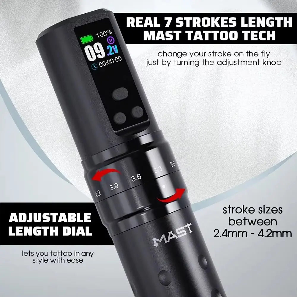 Mast Fold2 Pro Full Kit Wireless Pen 7 Strokes 2 Batteries 2000mAh