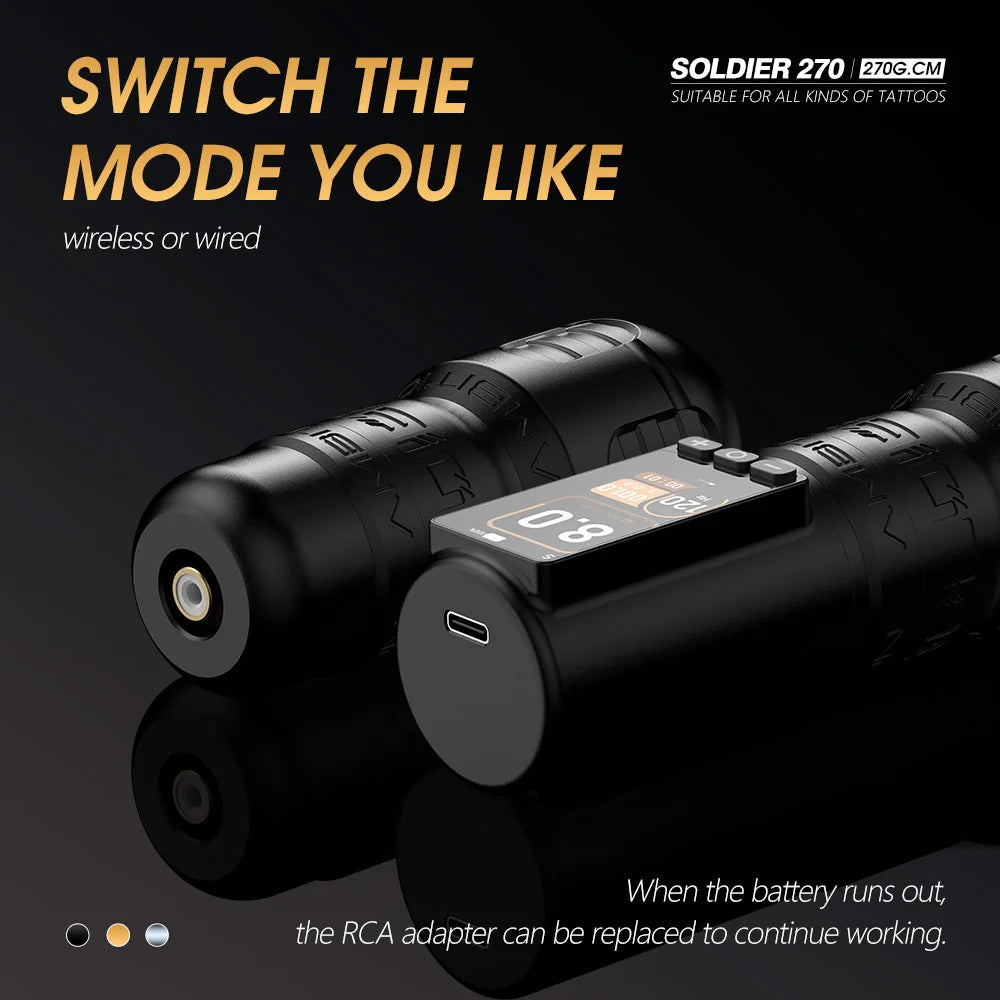 ambition soldier 270 tattoo pen