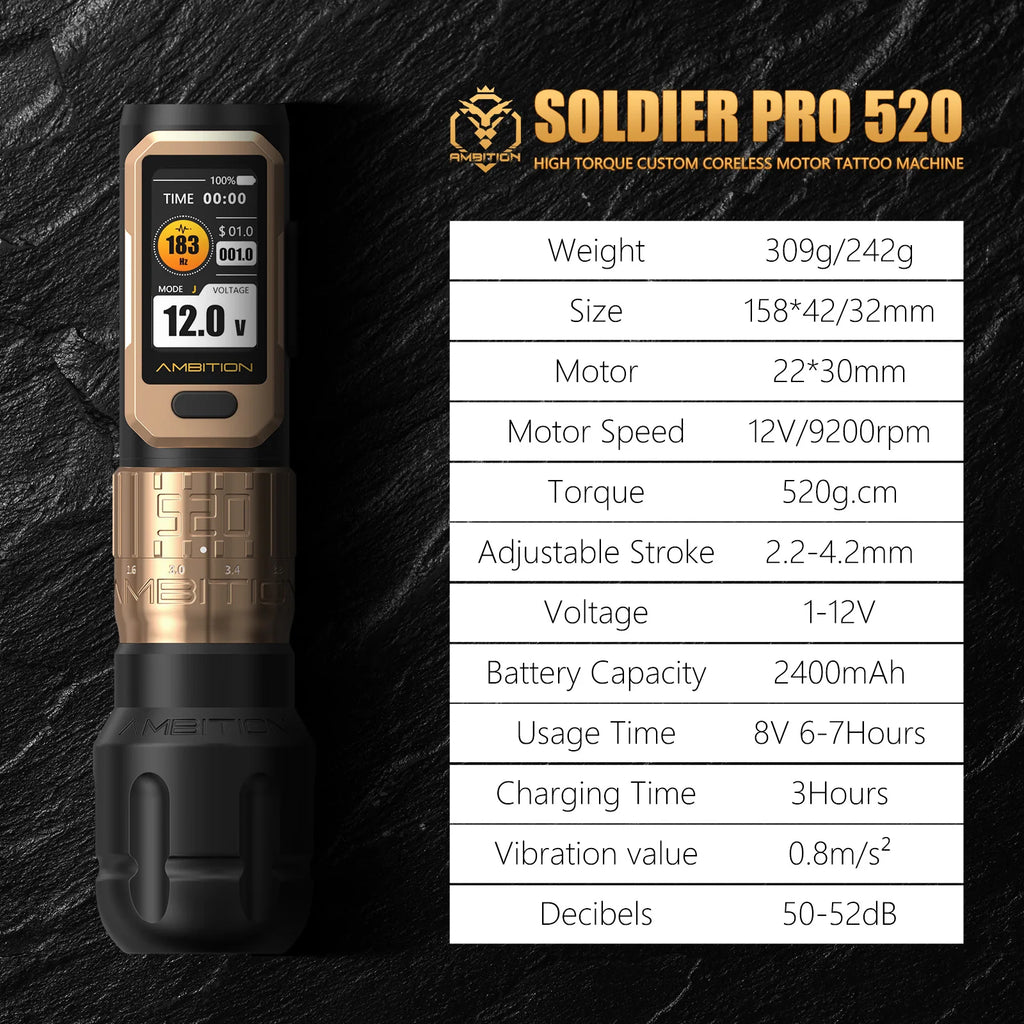 Ambition Soldier Pro 520 Kit