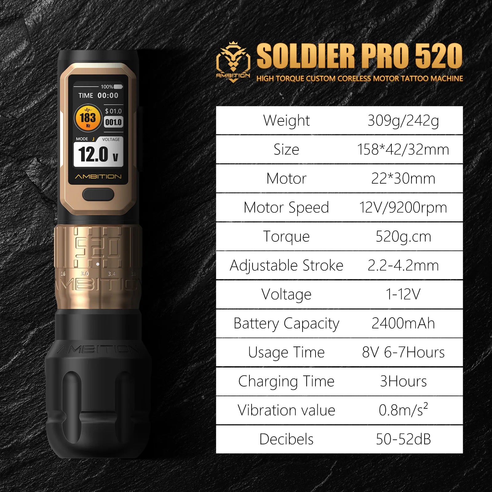 Ambition Soldier Pro 520 Kit