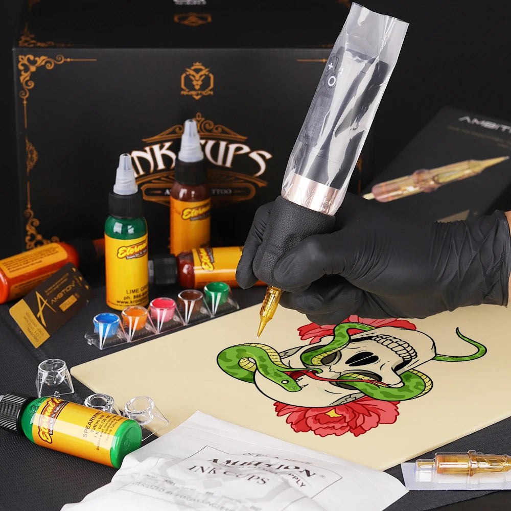 Ambition 240pcs Tattoo Ink Cups 1.2ML