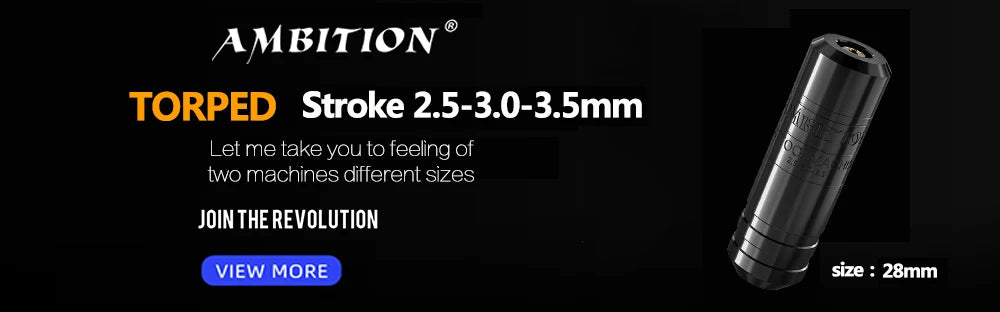 Ambition Torped Stroke 32mm 4.0-4.5-5.0mm