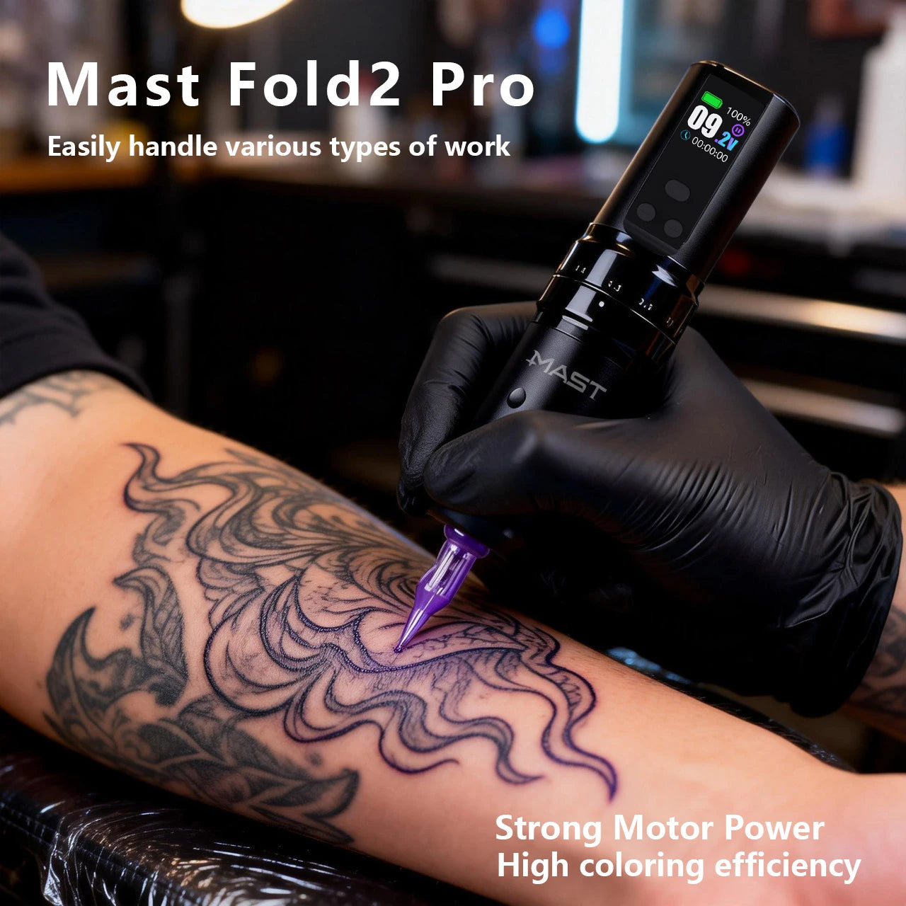 Mast Fold2 Pro Full Kit Wireless Pen 7 Strokes 2 Batteries 2000mAh