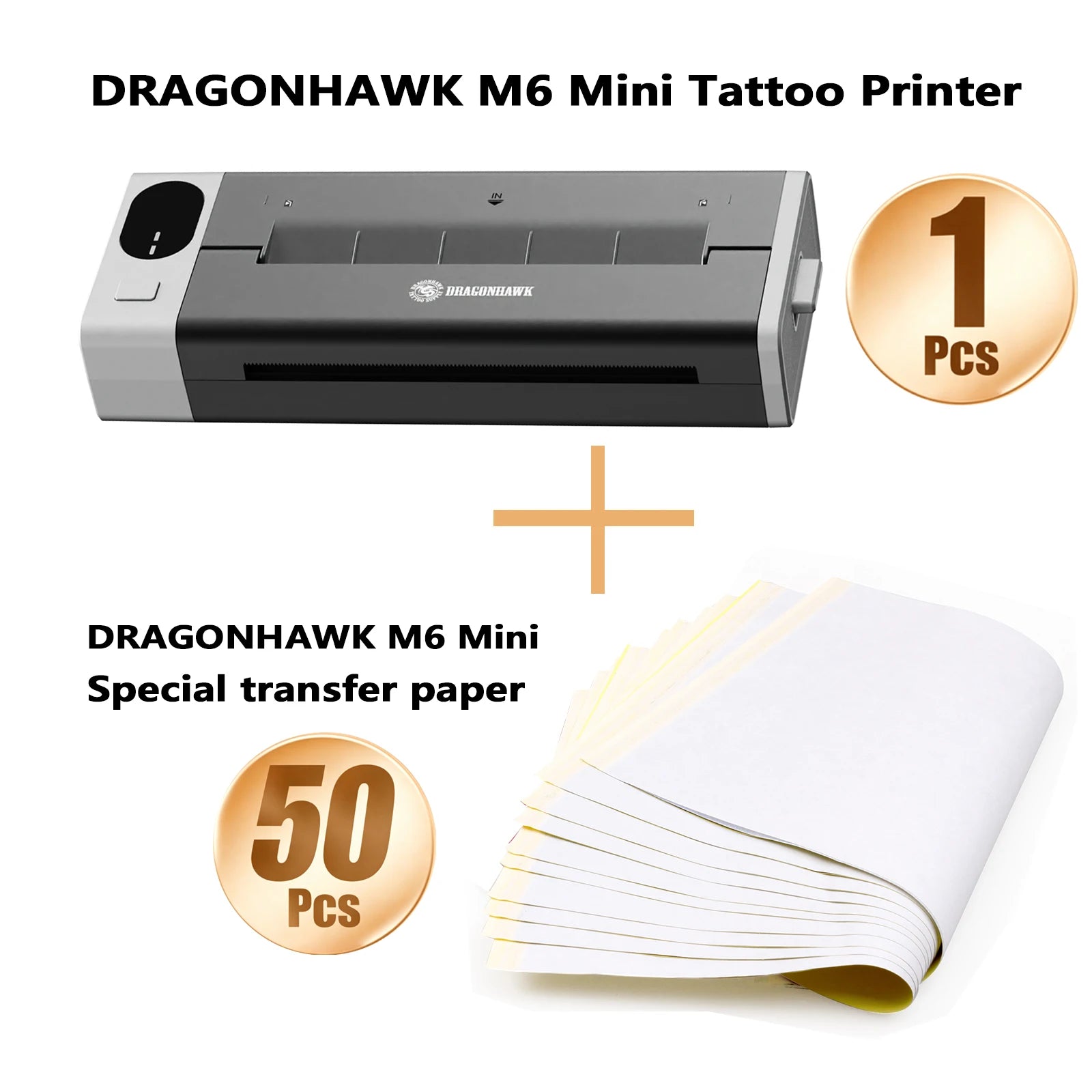 Dragonhawk M6 Portable Tattoo Printer