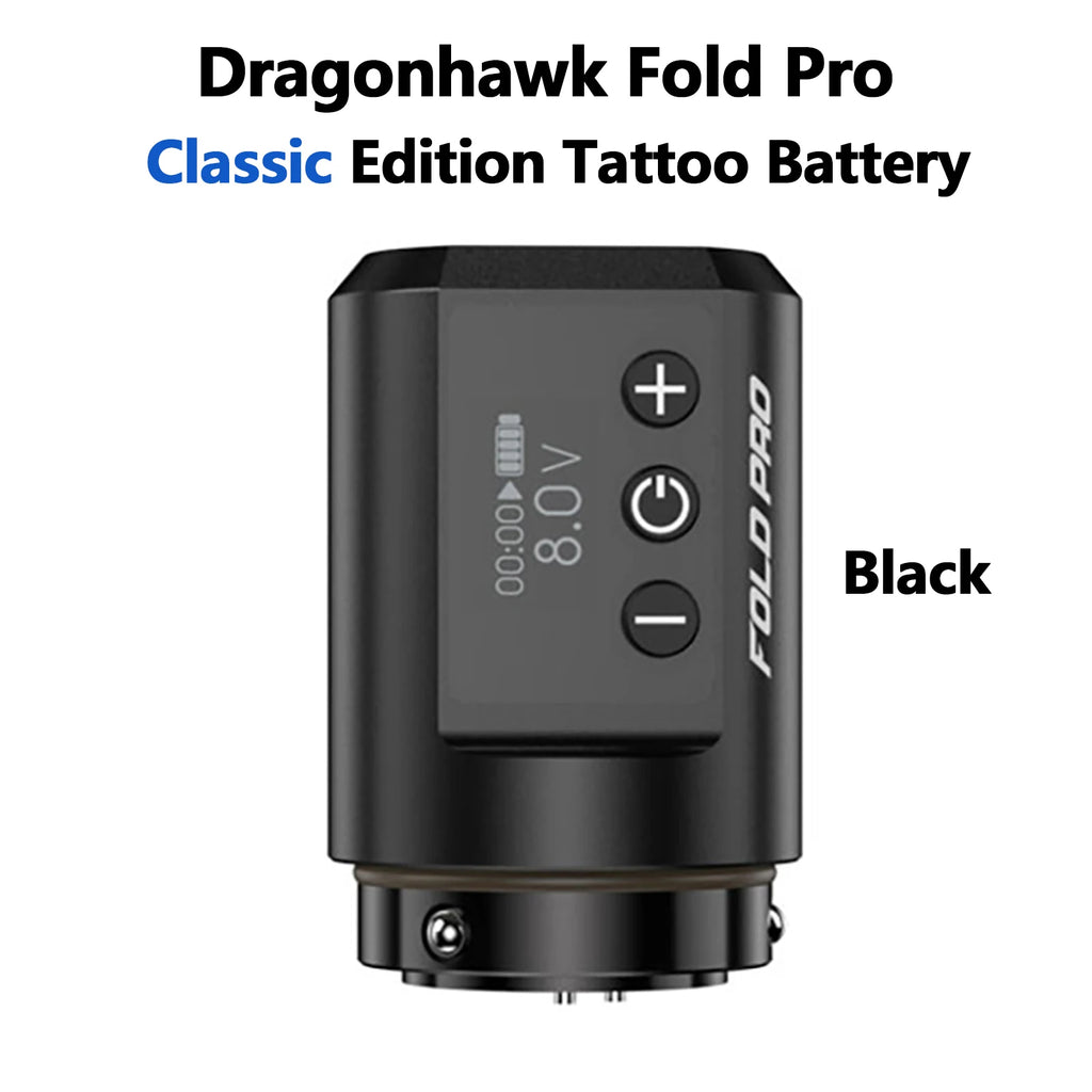 Dragonhawk Fold Pro Tattoo Battery Tattoo