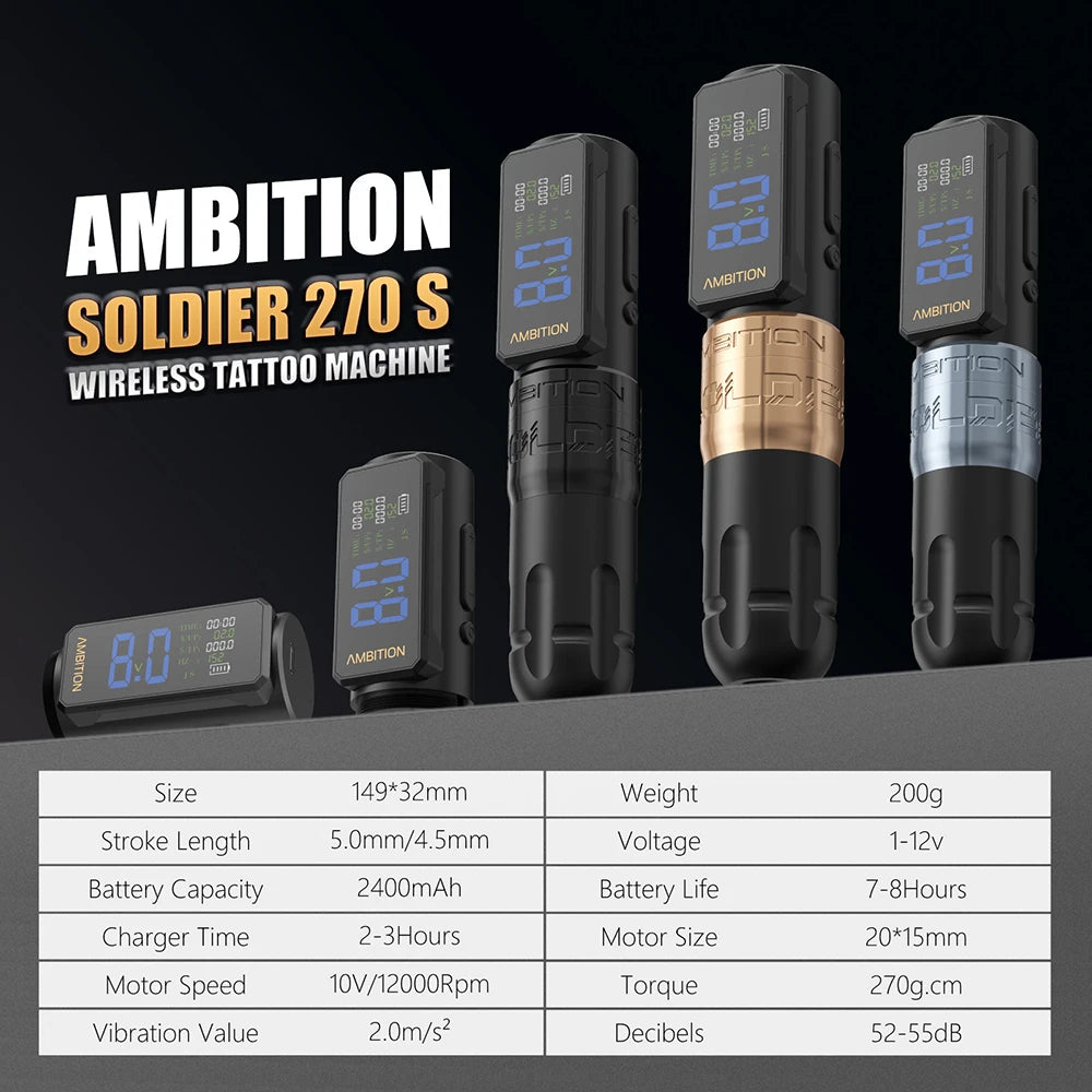 Ambition Soldier270S 4.5+5.0mm