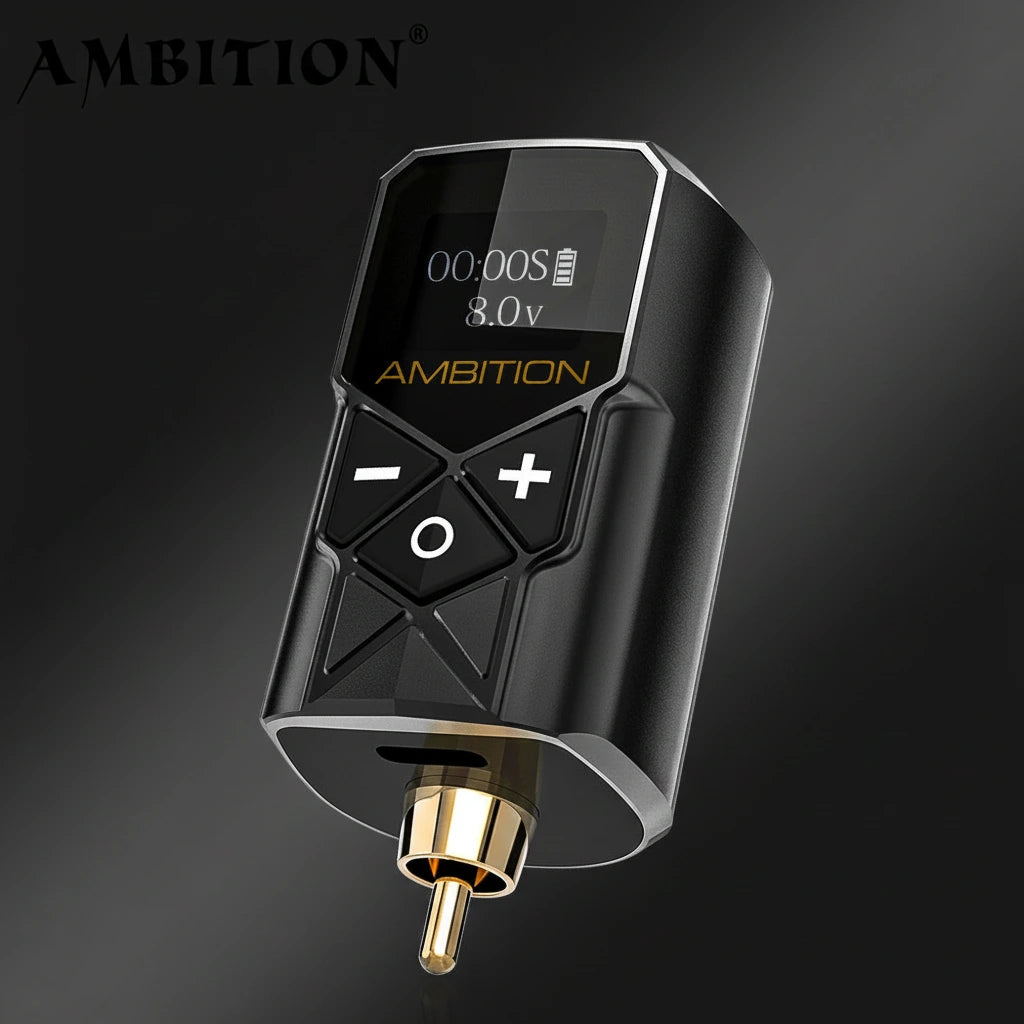 Ambition Kuark Tattoo Battery  RCA