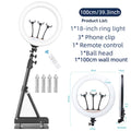 Pro Tattoo Ring Light – Wall Mount Studio Edition