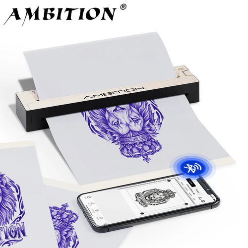 Ambition Tattoo Printer + 10pcs transfer paper