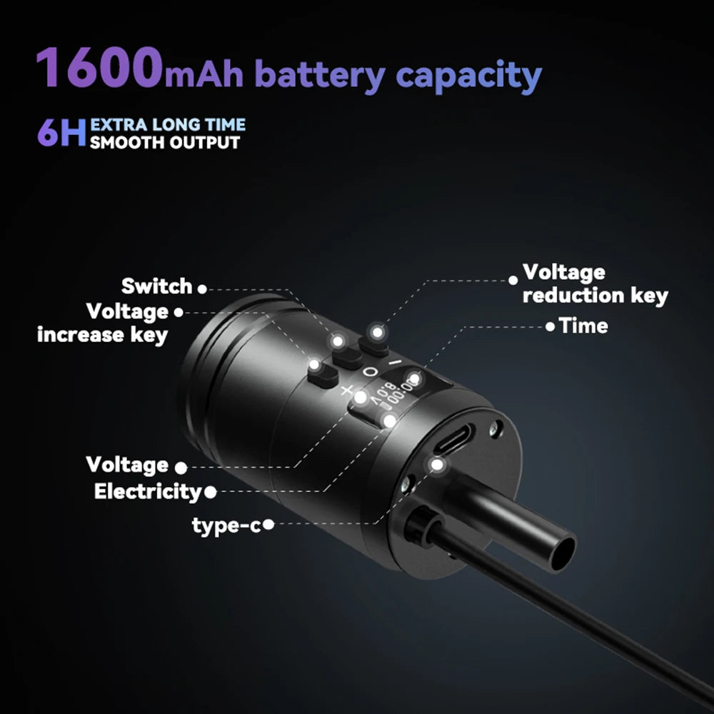 Ambition Tattoo Battery Grip 2 en 1