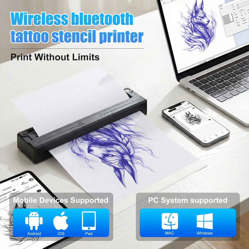 Ambition tattoo printer 1500mah